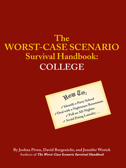 Title details for The Worst-Case Scenario Survival Handbook by Joshua Piven - Wait list